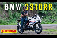 BMW G 310 RR video review